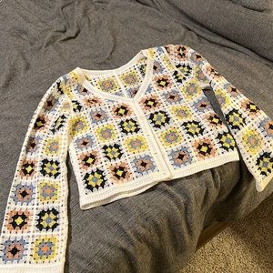 Crochet cardigan
